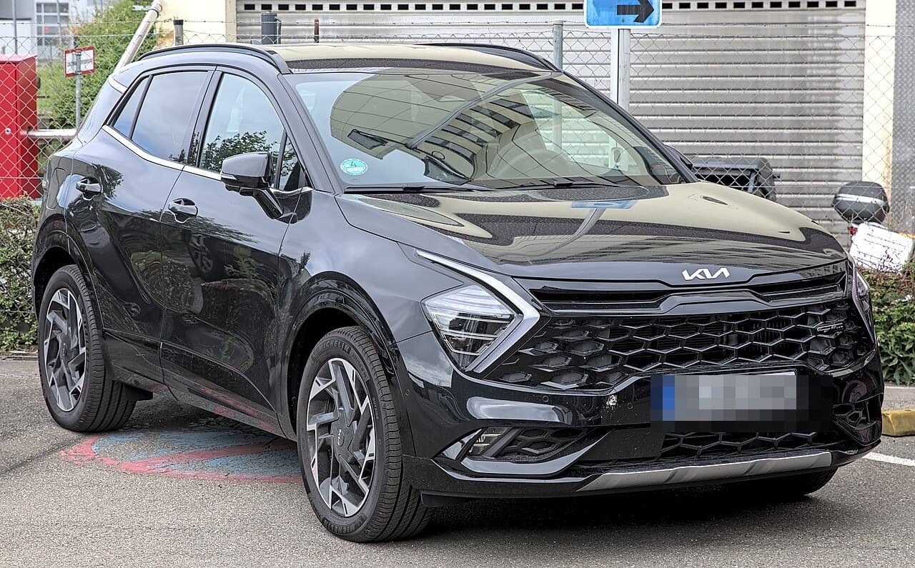 Автомобиль клиента: Kia Sportage, 2022
